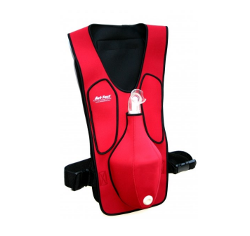 Veste d'entraînement à la méthode de Heimlich contre l'étouffement.